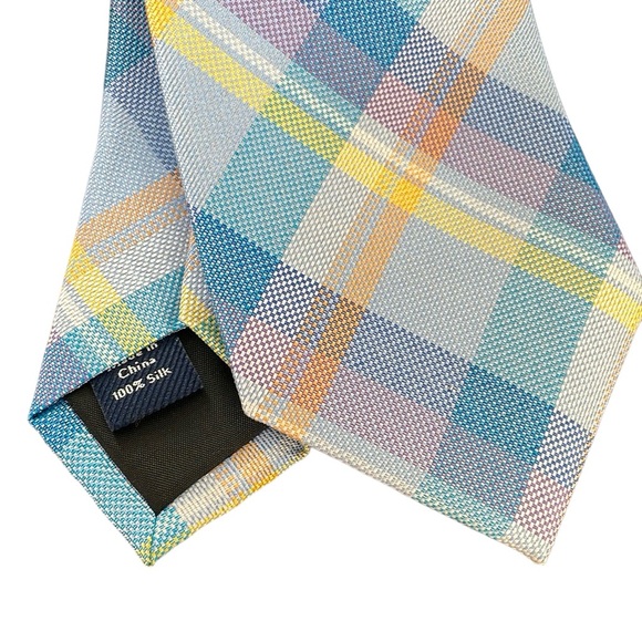 Croft & Barrow Silk Tie Pastel Colored Tie NWT - Picture 4 of 4